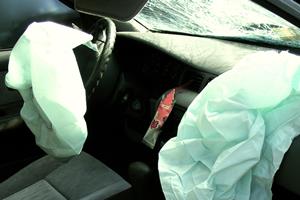 Auto Accident with Deployed Airbags