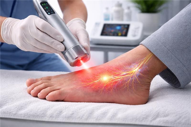 Laser therapy for diabetic neuropathy